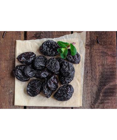  TASTY POTT Tasty Pott Dried Prunes Stone-Free and Additive-Free | Vegan Snack | Dried Fruit | Prunes | For Baking | For Cereals | As a Fruity Snack | Plums | In a 1kg Bag - Buy Online on GoSupps.com