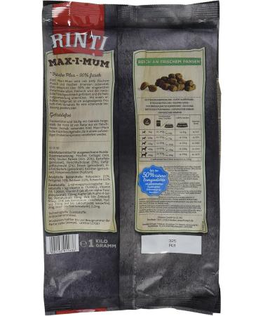 RINTI MAX-I-MUM Tripe 1kg (Pack of 2) - Premium Quality Dog Treats for Healthy Pets | Buy Online Worldwide - Buy Online on GoSupps.com