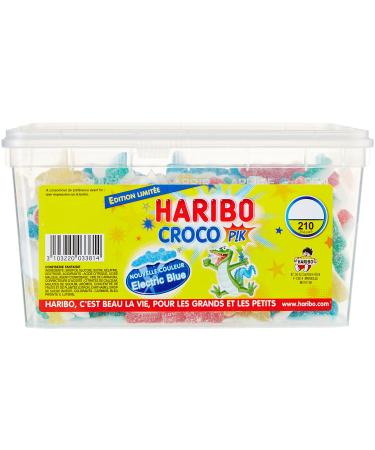 Haribo Croco Pik Jelly Candy x 210 Pieces 1.25 kg