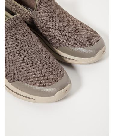 Skechers Men's GoWalk Arch Fit X-Wide Casual Loafer Sneaker - Taupe | Size 10.5 - Buy Online on GoSupps.com
