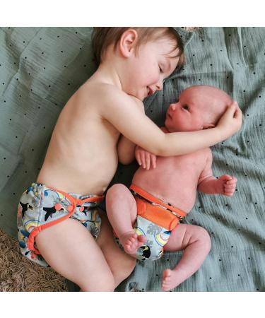 Close Pop-in Reusable Cloth Nappy Cover - Toucan Print - Popper Fastener - Birth to Potty Size - Buy Online on GoSupps.com