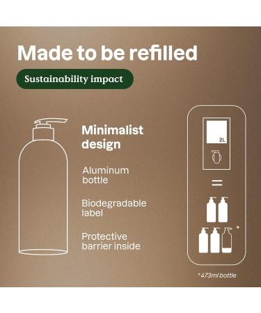 Buy ATTITUDE Hydrating Hair Shampoo - EWG Verified Vegan Essential Oils Refillable Bottle Peppermint & Sweet Orange 16 Fl Oz - International Shipping  - Buy Online on GoSupps.com