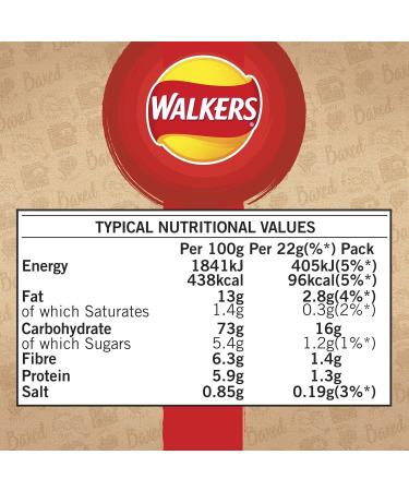 Walkers Baked Sea Salt Treats 12 x 22g - Buy Online on GoSupps.com