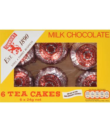 Tunnock's Milk Chocolate Tea Cakes 161 g - Pack de 12