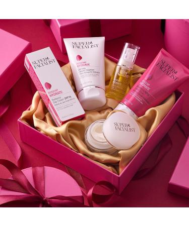 Super Facialist Rose Brighten & Refine Face Oil - Vegan Aromatherapy Blend for Dry & Sensitive Skin - 30ml - Buy Online on GoSupps.com