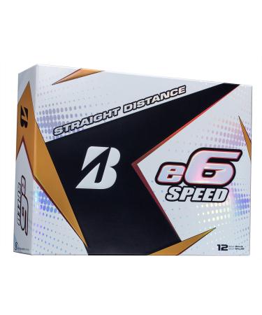 Bridgestone E6 Speed Golf Balls (One Dozen)