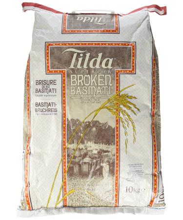 Tilda Rice Basmati broken Sk 1 pack (1 x 10 kg) 10 kg (1 pack)