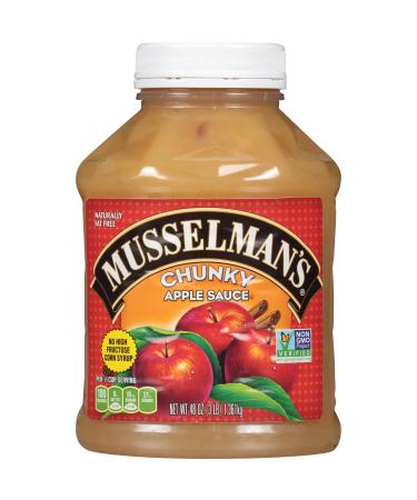 Musselmans Chunky Apple Sauce, 48 Ounce (Pack of 8) (WMT-55212060)