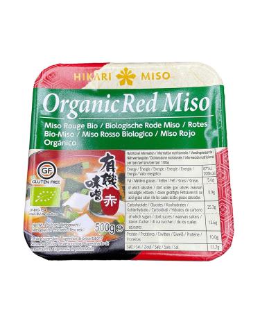 Hikari Miso Natural Organic Red Miso Paste - 500g | Buy Authentic Japanese Miso for Cooking Online - Buy Online on GoSupps.com