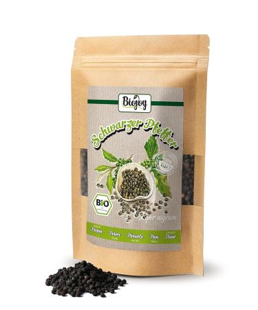 Buy Biojoy Organic Black Pepper Whole (100g) - Premium Black Peppercorns for Grinder - Piper Nigrum - International Shipping Available - Buy Online on GoSupps.com