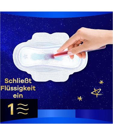 Always Ultra Secure Night Size 4 - Super Absorbent Women's Pads with Wings Odor Neutralizing Big Pack of 18 - Buy Online on GoSupps.com