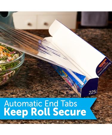 Reynolds Kitchens Quick Cut Plastic Wrap - 225 Sq Ft | Convenient and Easy-to-Use - Buy Online on GoSupps.com