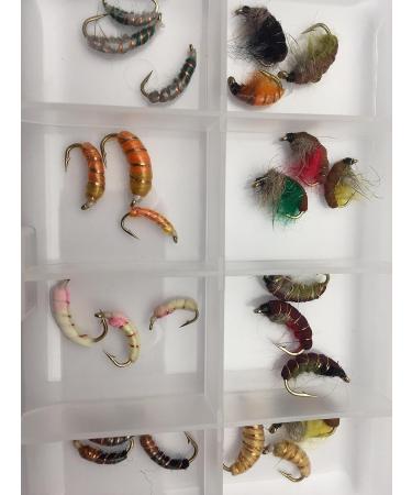 Buy Czech Nymph Fly Fishing Box - 24 Copper Wire Weighted Flies (Sizes 10/14) | Best Quality for International Shipping - Buy Online on GoSupps.com