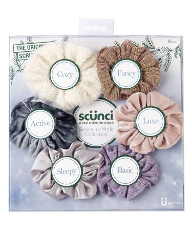 Scunci Original Scrunchie Style Box 6 Count