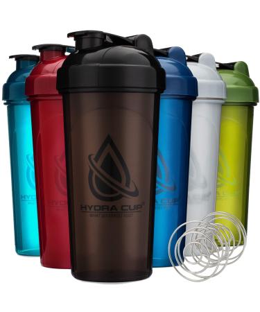 Hydra Cup [6 Pack] 28-Ounce Shaker Bottles with Wire Whisk Balls, Shaker Cup Blender for Protein Mixes, Six Color Set - Buy Online on GoSupps.com
