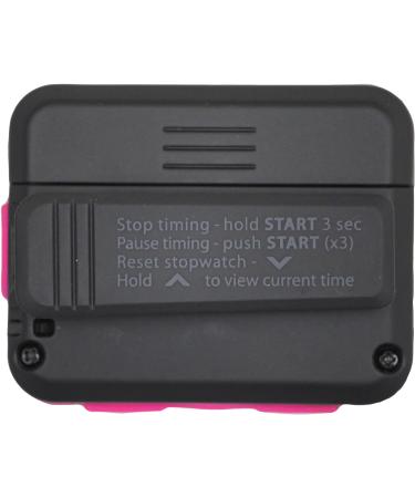 Gymboss Minimax Interval Timer & Stopwatch - Black-Pink | Perfect for Workouts International Shipping Available - Buy Online on GoSupps.com