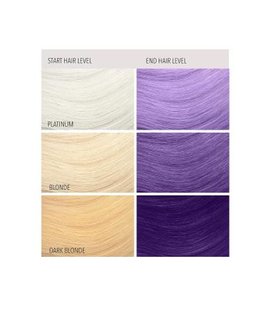 Splat Naturals Purple Semi-Permanent Hair Color 6 fl. oz. | 95% Natural Vegan Cruelty-Free | Lasts Up to 30 Washes | Nourishing with Quinoa & Baobab Extracts - Buy Online on GoSupps.com