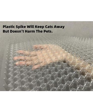 BYTEBAY 8 Pack Cat Repellent Outdoor/Indoor Scat Mat for Cats&Dogs  Keep Away Pest Plastic Mats with Spikes 16 x 13 Inches - Buy Online on GoSupps.com