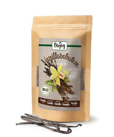 Buy Biojoy ORGANIC Madagascar Bourbon Vanilla Pods (10 Pieces) - Premium Quality 13-15 cm - Ideal for Baking & Flavoring - Buy Online on GoSupps.com