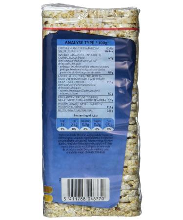 LIMA Buckwheat Waffles with Linseed - Pack of 12 (12 x 130g) - Gluten-Free Vegan Healthy Snacks - International Shipping Available - Buy Online on GoSupps.com