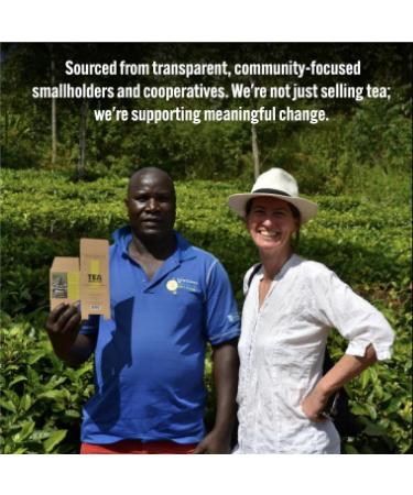 Tea Rebellion | Smallholder Black Tea | Fair Trade UTZ+ & Rainforest Certified | A Rich Roasted Experience | Progressive Deep Surprising | Malawi Sourced | 40G Loose Leaf Tea - Buy Online on GoSupps.com
