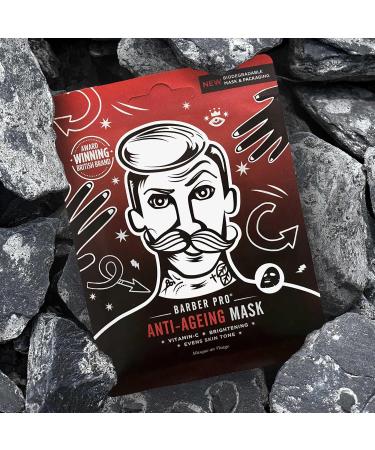 BARBER PRO ANTI-AGEING Vitamin C Sheet Mask - Buy Online on GoSupps.com