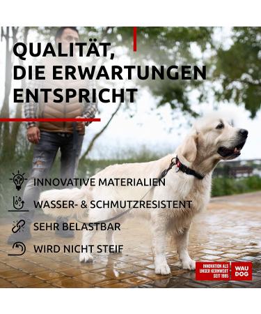 Waterproof Adjustable Dog Collar for Big & Medium Dogs | Small Dog & Puppy Collars | Durable Metal Closure - Waudog - Buy Online on GoSupps.com