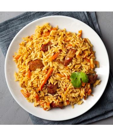 Yupik Organic Brown Jasmine Rice Long Grains 1 kg Gluten-Free Non-GMO Vegan Kosher Whole Grains Wheat-Free Salt-Free Source of Fiber Ideal for Recipes Side Dishes Salads & More 1 kg (Pack of 6) - Buy Online on GoSupps.com