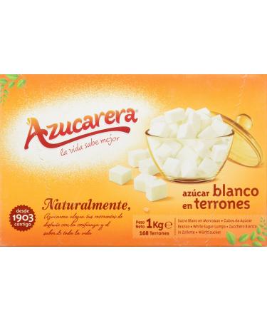 Sucrier - Sucre Blanc en Morceaux - 1 kg - Paquet de 6