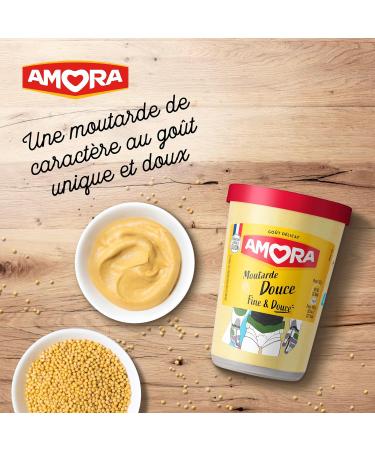 Amora Mustard Sweet TV Glass 190g - Buy Online on GoSupps.com