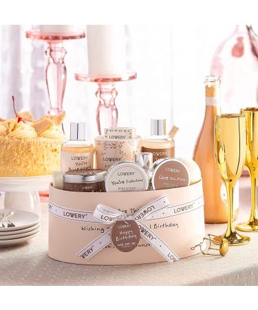 Gifts for Women  Birthday Gift Basket  Bath and Spa Gift Set for Women  Luxury Birthday Spa Gift Box  Vit E & Shea  Rich Bath Essentials in Coconut Scent  Happy Birthday Mug & More - Buy Online on GoSupps.com