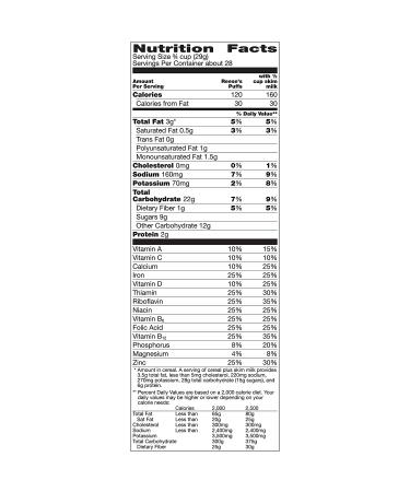 Reese's Puffs Chocolatey Peanut Butter Cereal 29 oz - Whole Grain Corn Kids Breakfast Cereal - Buy Online on GoSupps.com