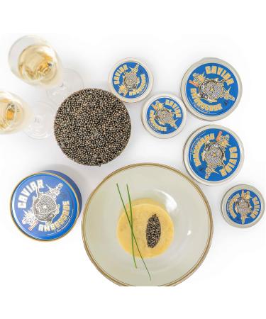 French Baeri Caviar - 3 X 100g - Acipenser baerii - Refrigerated delivery - CAVIAR AMBASSADE - Buy Online on GoSupps.com