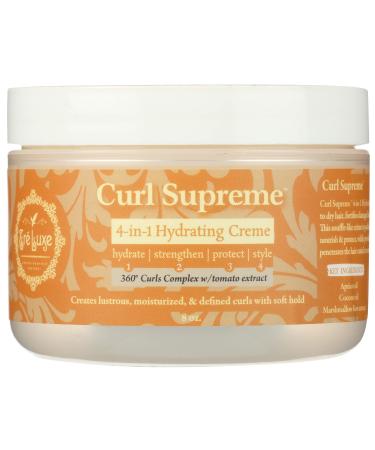TRELUXE Curl Supreme Styling Creme  8 OZ