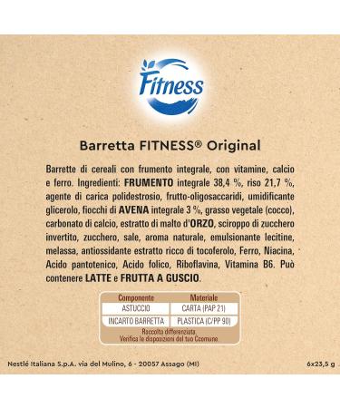  FITNESS FITNESS Original Whole Grain Slides 23.5g (141g) (Pack of 6) - Buy Online on GoSupps.com