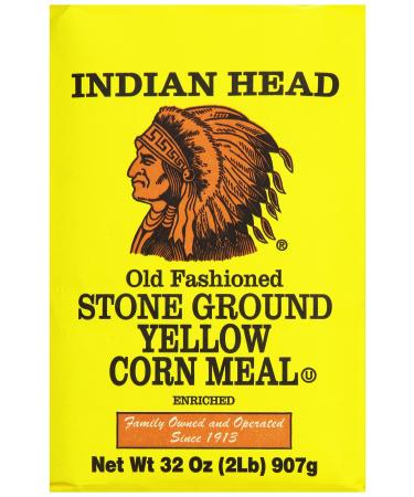 Indian Head Yellow Corn Meal, 32 oz.