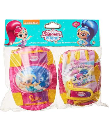 Shimmer & Shine Girl's Pad Set with Gloves - Sparkle and Protect in Style! - Buy Online on GoSupps.com