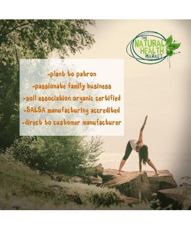 Organic Hibiscus Flower Capsules 700mg - 120 Count Pouch | Soil Association Certified | The Natural Health Market - Buy Online on GoSupps.com