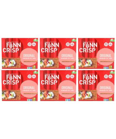 Finn Crisp Finn Crisp Original Rye Thin Crispbread (200g) - Pack of 6