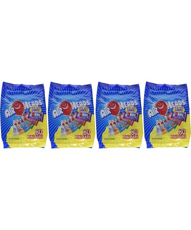 Airheads Candy Mini Bars  Assorted Fruit Flavors  Individually Wrapped  Non Melting  Party  Pantry 80ct Bag  Box of 4 Bags 80 Count (Pack of 4) - Buy Online on GoSupps.com