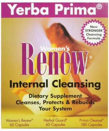 Yerba Prima Women's Renew Internal Cleansing 3 Part Program