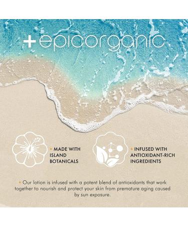 Epic Organic After Sun Lotion - Sunburn Relief with Aloe Vera & Vitamin E - Moisturizer for Dry, Itchy Skin - Natural Face Cream - 8 oz - Buy Online on GoSupps.com