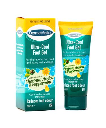 Dermatonics Ultra Cool Foot Gel to relieve hot legs and feet 60 ml