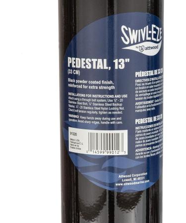 Attwood 90720 Black Powder Coated 7 Seat Pedestal - Durable and Stylish Seating Solution - Buy Online on GoSupps.com