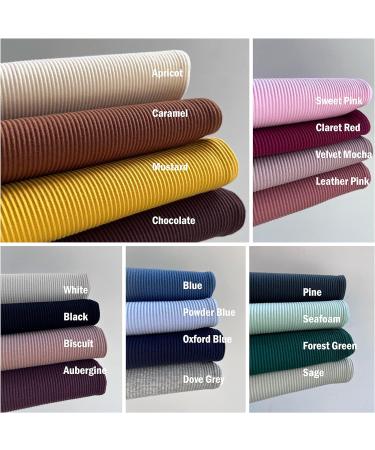 DreamBuy Unisex Ribbed Pyjama 20 Colours | Boys, Girls, Women & Men | Baby Clothes 6-12 Months (Black) - Buy Online on GoSupps.com