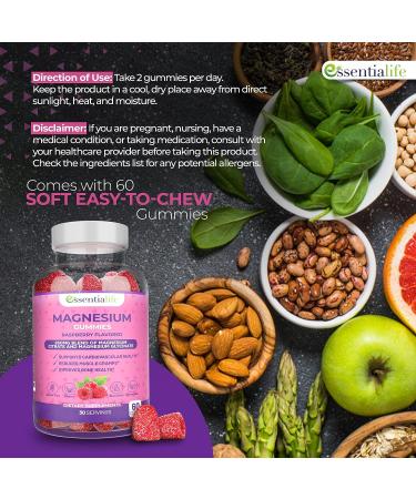 Essentialife Magnesium Citrate Gummies - Digestive & Sleep Support - Buy Online on GoSupps.com