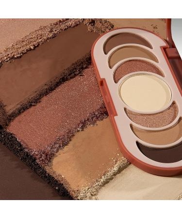 Julep Eyeshadow 101 Pro Powder Palette | Rose Gold 6 Shade Matte & Shimmer Eyeshadows - Buy Online on GoSupps.com