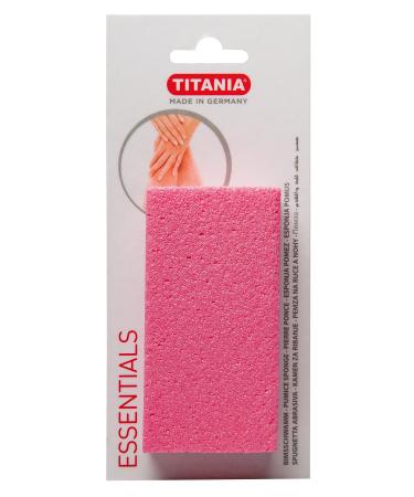 TITANIA pumice sponge standard on skin card approx. 10 x 5 x 2.5 cm 1 pack (1 x 20 g)