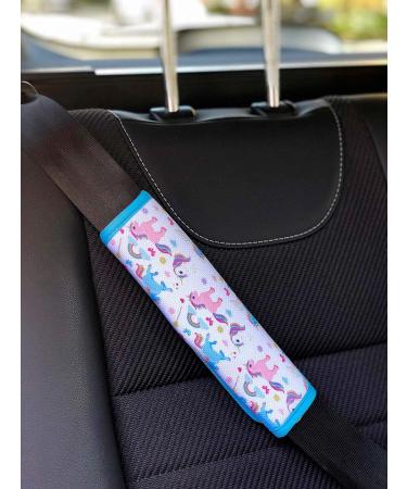 HECKBO 2X Unicorn Car Seat Belt Pads for Kids & Babies - 2 Pack Booster Seat Protectors - Buy Online on GoSupps.com
