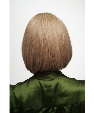WIG ME UP SA041-27/613: Curved Tip Straight Bob Wig in Dark/Light Blonde Streaks - Perfect for Any Occasion - Buy Online on GoSupps.com